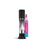 SodaStream ensō Machine à Eau Pétillante et Soda | Pack 1 Bouteille 1L Compatible Lave-Vaisselle + 1 Recharge de Gaz 60L à Clips