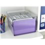 Base en Métal Robuste (Index AZ et un Séparateur Plastique Inclus) (Base Violet a