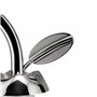 Alessi Msa32/tap Fior D'olio Bouchon Verseur Pour Bouteille D'huile en Acier Inoxydable 18/10 Brillant et Résine Thermoplastique