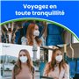 hypoallergéniques et réglable