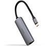 Hub USB NANOCABLE 10.16.4603 Gris 100 W