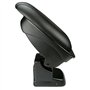 AUTO-STYLE Accoudoir Slider compatible avec Alfa Romeo Mito 2008- (incl. USB), Noir
