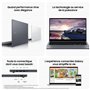 Samsung Galaxy Book4 Ordinateur Portable 15.6'', Intel Core 5, 8Go RAM 512Go SSD Intel Graphics, Gris, Clavier AZERTY FR