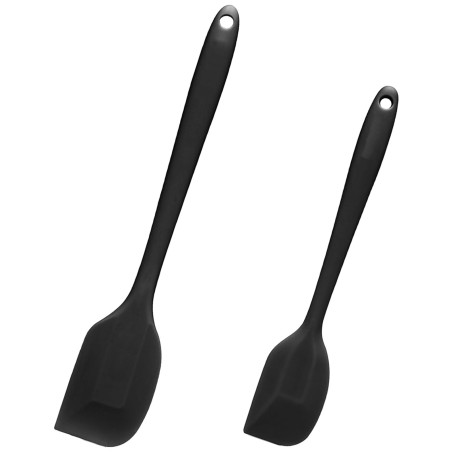 JOOTUEPO 2 Pièces Spatule Silicone, Spatule Cuisine Patisserie, Silicone Résistant à la Chaleur Antiadhésifs Ustensiles à Maryse