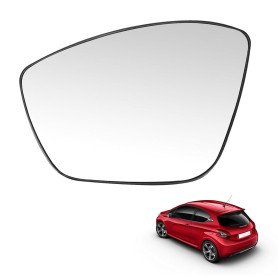 GIONAR Retroviseur Gauche pour Citroën C3 MK3 2016-2021 Peugeot 208/301/308/2008 2012-2019, OEM 1607512180/1607512280/1610707580