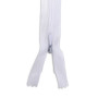 MARARDI [Pack 10] Fermetures Éclair à Glissière Invisibles [Nude] Nylon [60 cm] Couture de Vêtements Sacs Ruban Tissu en Coton C