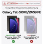 Dexnor Clavier Tablette pour Samsung Galaxy Tab S10 FE/S9 FE 10,9"/S9 11" Magic Style Keyboard Magnétique Support avec Pavé Tact