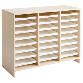 Mobinathan meuble bas 24 plateau bouleau