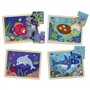 Puzzle bois - Animaux marins