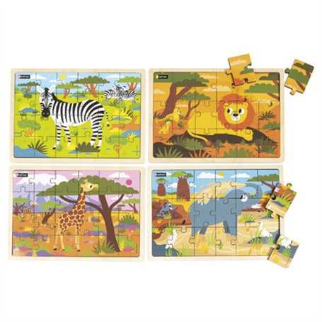 Puzzles -Animaux de la savane
