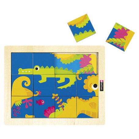 Puzzle magiq.-Croco-Hippocampe
