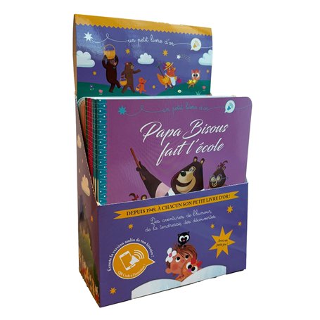 BOITE 18 VOLS PETIT LIVRE D'OR (6 titres x 3 ex) N°2