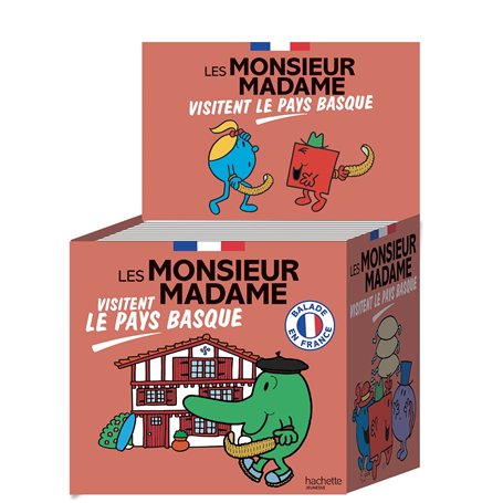 Boîte 20 ex Les Monsieur Madame visitent le Pays Basque