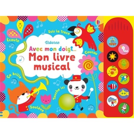 Avec mon doigt... - Mon livre musical 16,59 €