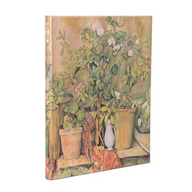 Carnet PB Pots en Terre Cuite et Fleurs de Cézanne Ultra LIG. 144PG