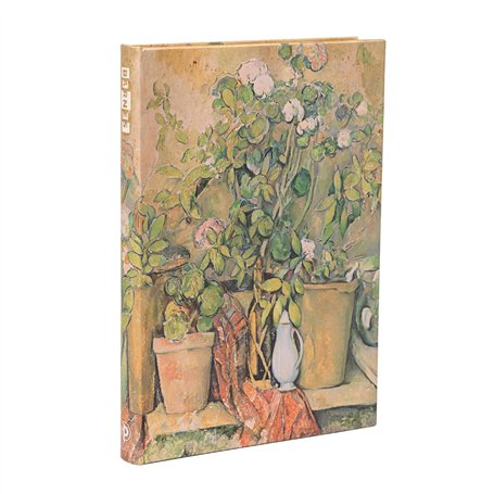 Carnet PB Pots en Terre Cuite et Fleurs de Cézanne Midi LIG. 144PG