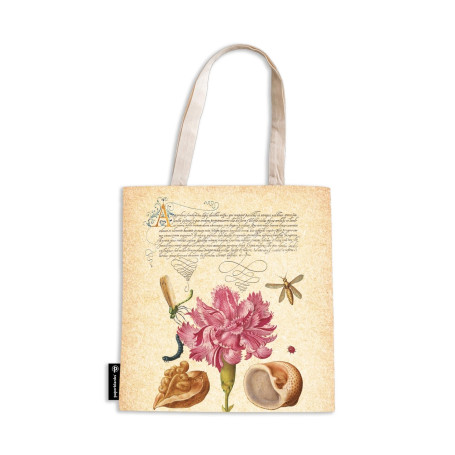 Sacs en toile OEillet Rose Mira Botanica