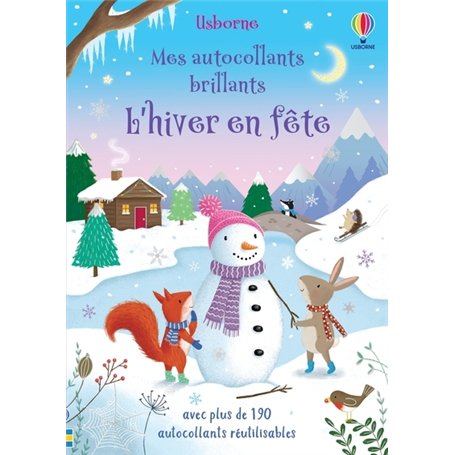 L'hiver en fête - Mes autocollants brillants - Dès 3 ans
