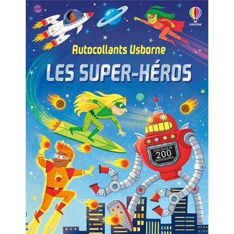 Les super-héros - Premiers autocollants - Dès 3 ans