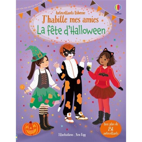 J'habille mes amies - La fête d'Halloween - Dès 5 ans