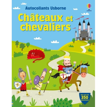 Châteaux et chevaliers - Autocollants Usborne - Dès 5 ans