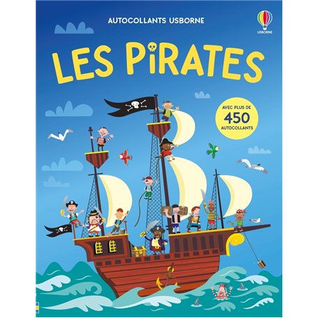 Les pirates - Autocollants Usborne - Dès 5 ans