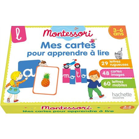 Montessori Mes cartes pour apprendre à lire 3-6 ans 9,69 €