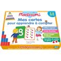 Montessori Mes cartes pour apprendre à compter 3-6 ans 9,69 €