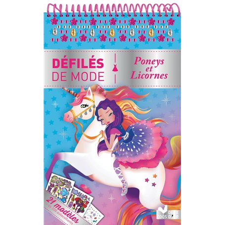 Poneys et licornes - Bloc spirale