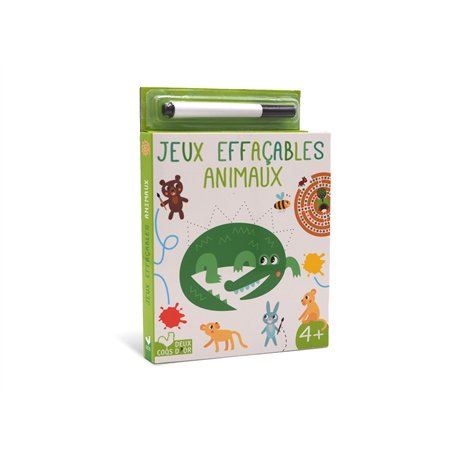 Jeux effaçables animaux avec feutre Velleda 8,76 €