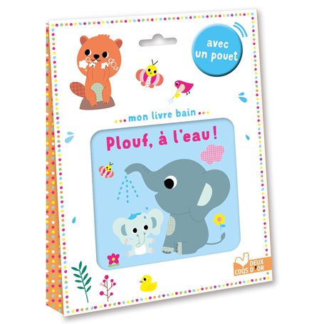 Mon livre bain - Plouf