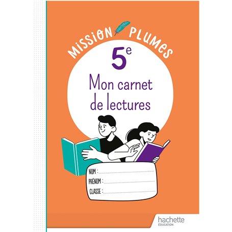 Mon Carnet de lectures 5e - Cahier élève - Ed. 2024