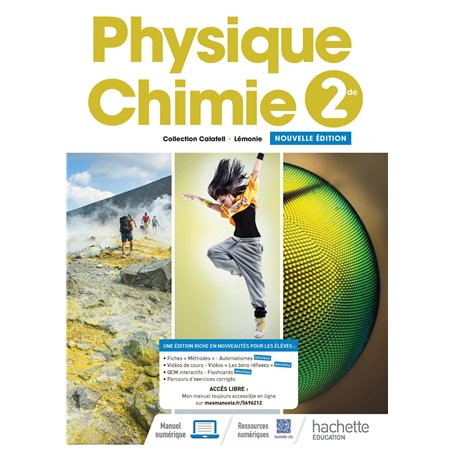 Physique-Chimie 2de - Livre élève - Ed. 2024