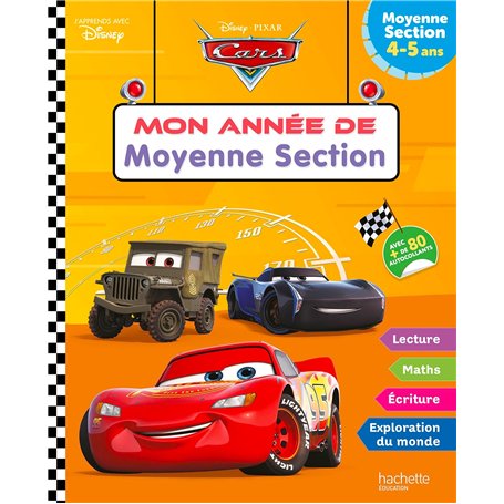 Disney - Cars - Mon année de Moyenne Section (4-5 ans) 6,75 €