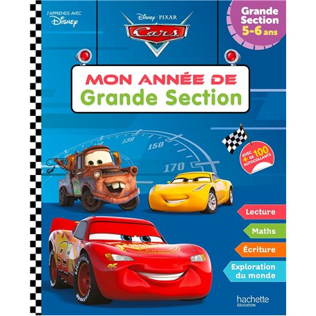 Disney - Cars - Mon année de Grande Section (5-6 ans) 6,75 €