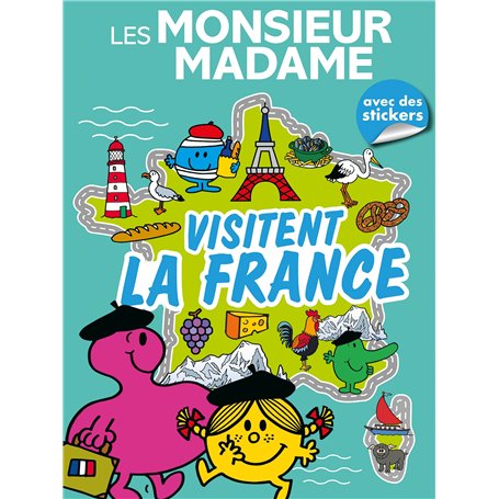 Les Monsieur Madame visitent la France - Livre d'activités