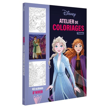 DISNEY TEENS - Atelier de coloriages - Scènes d'hiver 9,74 €