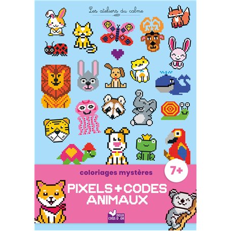 Coloriages mystères pixels et codes Animaux 4,88 €