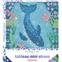 Tableau mini strass Baleine - boîte avec accessoires