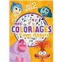 VICE-VERSA 2 - Mes Coloriages avec Stickers - Disney Pixar