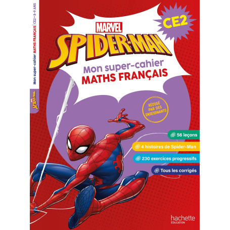 Disney - Marvel - Spider-Man - Mon super-cahier Maths Français - CE2