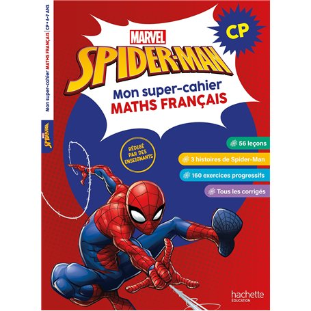 Disney - Marvel - Spider-Man - Mon super-cahier Maths Français - CP