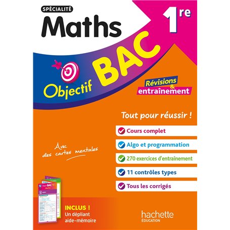 Objectif BAC 1re spécialité Maths BAC 2026