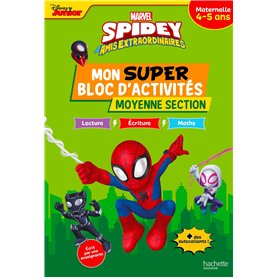 Disney Spidey et ses amis extraordinaires Mon super bloc d'activités de Moyenne Section (4-5 ans)