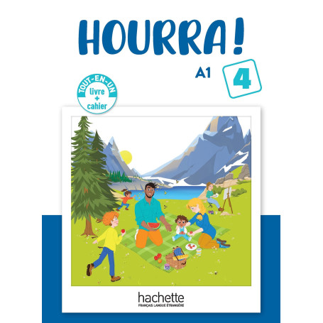 Hourra ! - Livre + Cahier (Niveau 4) (A1)