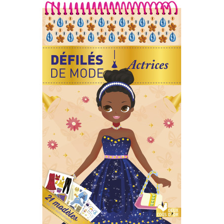 Actrices - bloc à spirale