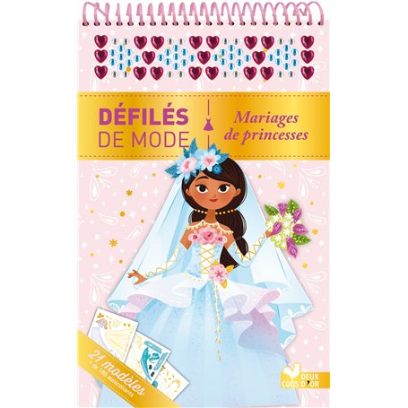 Mariages de princesses - bloc à spirale