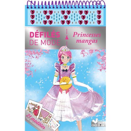 Princesses mangas - Bloc spirale