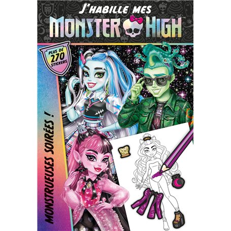 Monster High - J'habille - Monstrueuses soirées