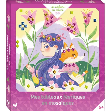 Mes tableaux féeriques en mosaïques - boîte avec accessoires